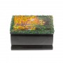 Шкатулка "Хозяйка медной горы. Осень" змеевик 10х6,5х6 см 128774