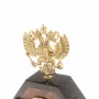 Письменный набор "Герб РФ" камень лемезит 124258