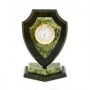 Часы сувенирные "Щит" малый камень змеевик 113076