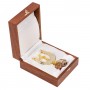 Сувенир подкова "На удачу" из яшмы в подарочной коробке Златоустовская гравюра