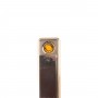 Электронная карманная зажигалка для сигарет камень яшма зарядка от USB