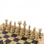 Декоративные шахматы из камня "Дебют" доска 38х38 см мрамор 121666