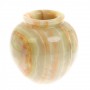 Ваза из оникса 15х15х13 см (6) 130076