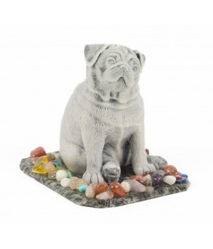 Сувенир из мрамолита "Мопс" 118591