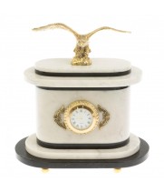 Часы "Орел" мрамор бронза 129886