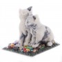 Сувенир "Две кошки" из мрамолита 118975