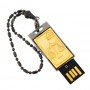 Флеш-карта с гравировкой символа знака зодиака "Весы" Златоуст USB 2.0 32 Gb в подарочной упаковке