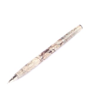 Шариковая ручка из камня яшма светло-коричневая 121330