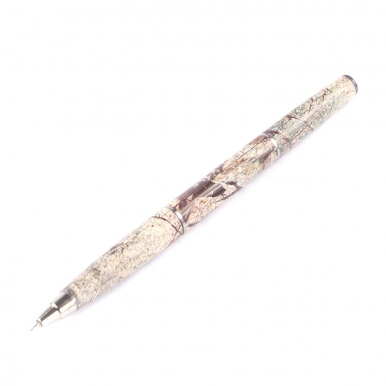 Шариковая ручка из камня яшма светло-коричневая 121330