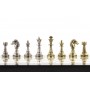Шахматы сувенирные "Стаунтон" доска 28х28 см змеевик мрамор 120758