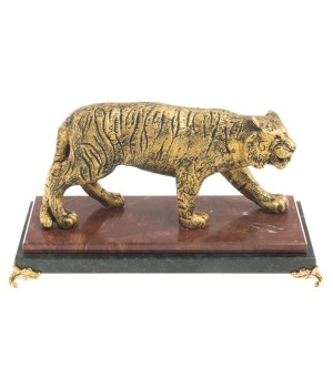 Декоративная статуэтка фигурка "Тигр на охоте" - отличный подарок на Новый год