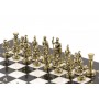 Шахматы "Римские воины" 28х28 см из мрамора