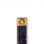Электронная зажигалка с накладкой из камня содалит зарядка от USB