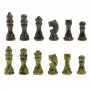 Шахматы с гравировкой "Турнирные" доска 36х36 см змеевик 124608