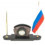 Визитница с флагом России из креноида 117260
