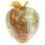 Яблоко из зелено-коричневого оникса (8) 129950