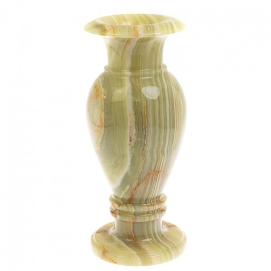 Ваза из зеленого оникса 13х30 см (5х12) 130080